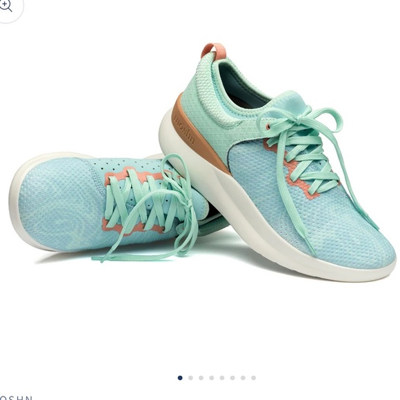 Moshn rhythm in aquatic paint 9.5 medium width - Picture 5 of 5